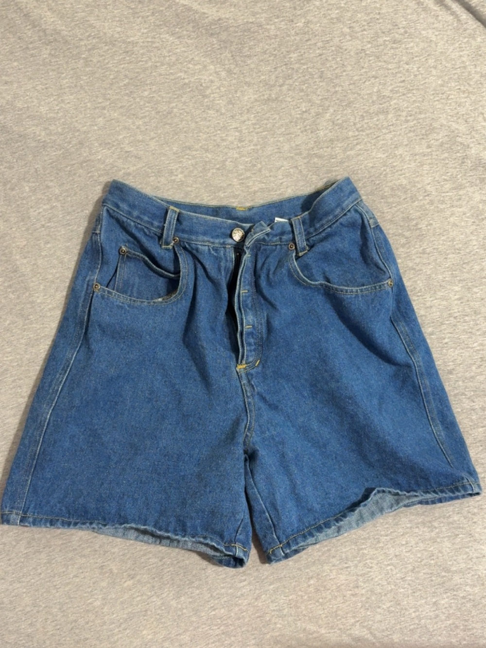 Goodfellow & Co Classic Blue High-Waist Denim Shorts